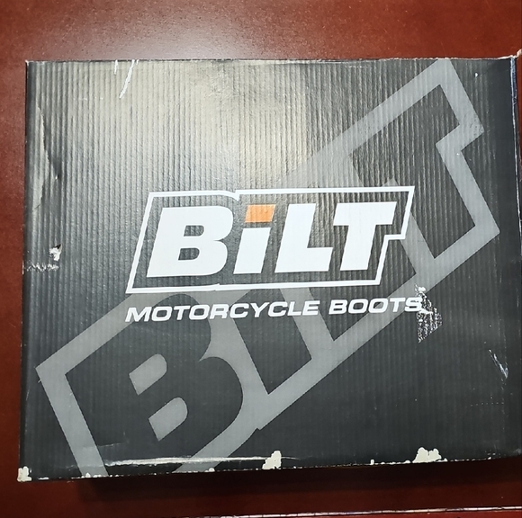 BILT Black Motorcycle Boots